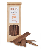 Turkey Jerky Natural Dog Treats | Poochs